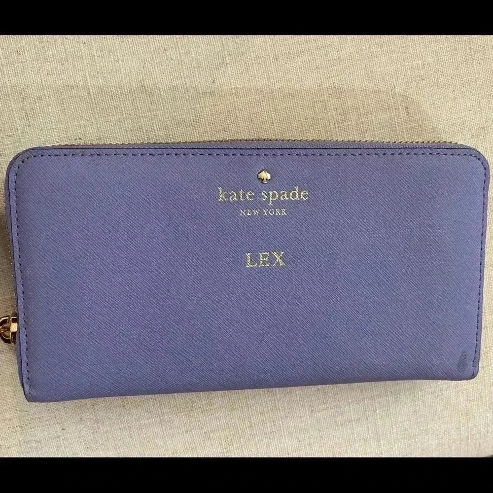 Kate Spade Lavender Wallet - Picture 6 of 6